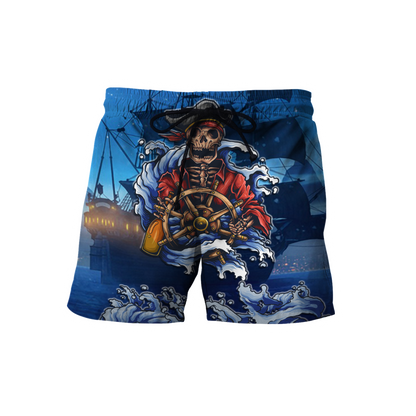 Love Skull pirates 3D all over printed for man and women QB06092001