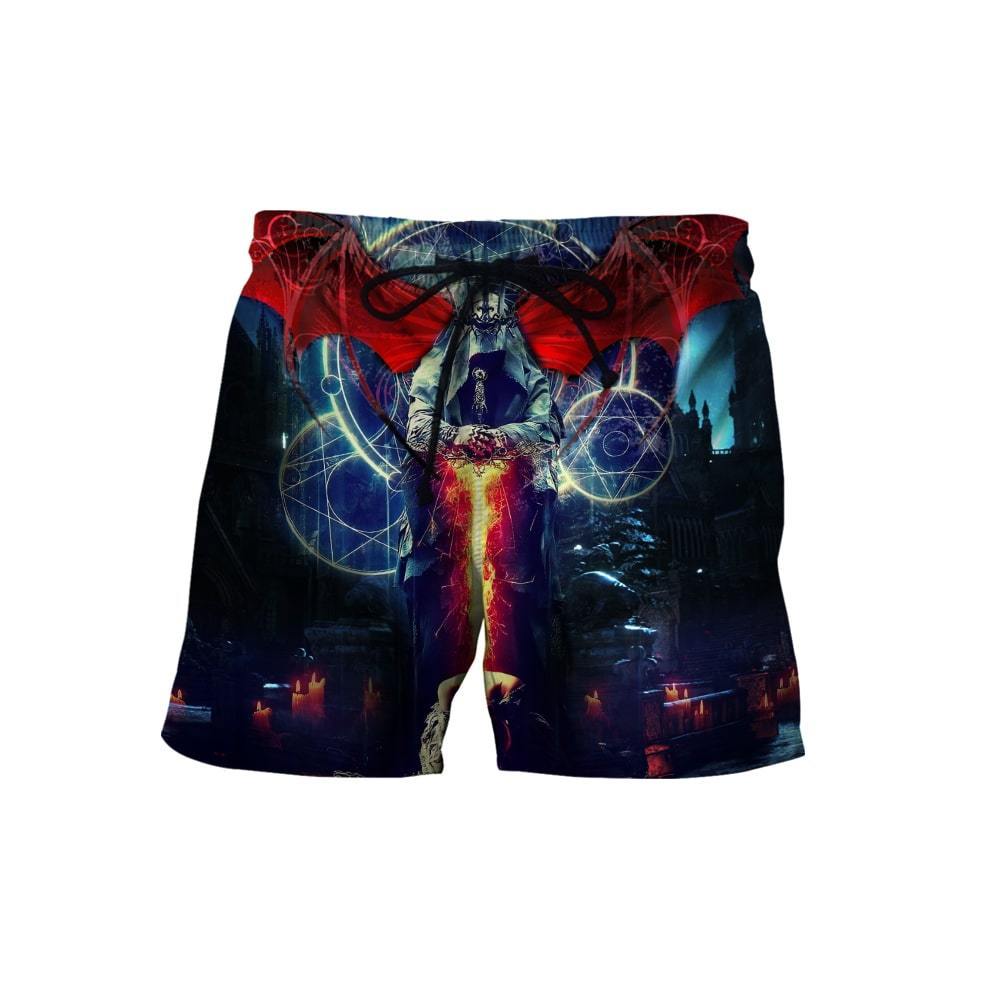 Death & Live Gothic Art  3D Over Printed Hoodie for Men and Women-ML