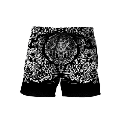 Fenrir Viking 3D Over Printed Hoodie for Men and Women-ML