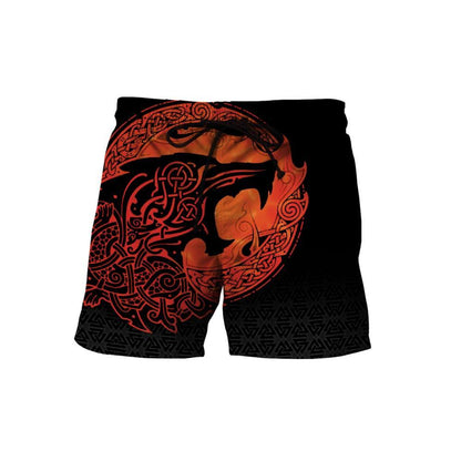 Fenrir Viking 3D Tattoo Over Printed Hoodie for Men and Women-ML