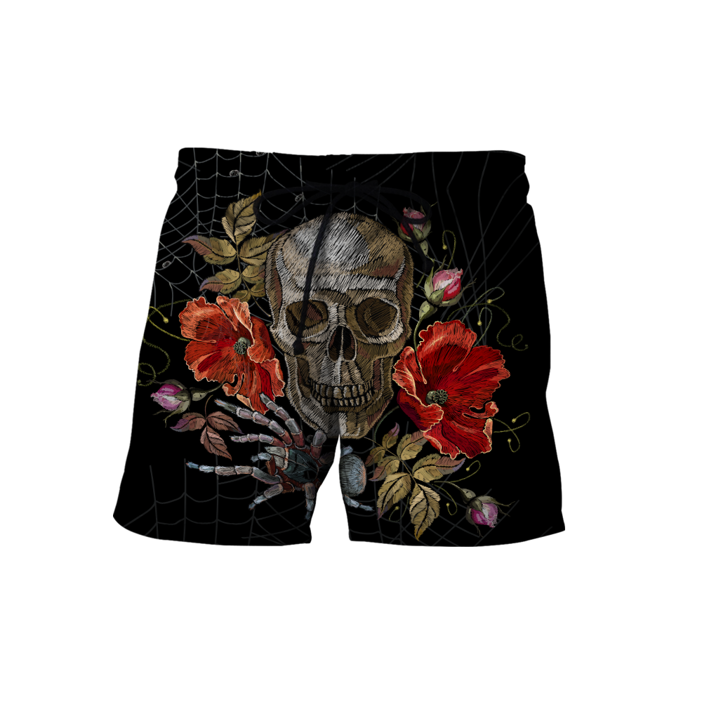 Love Skull red 3D all over printed for man and women QB06042001