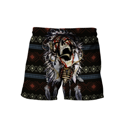 Love skull native 3D all over printed for man and women QB06122002