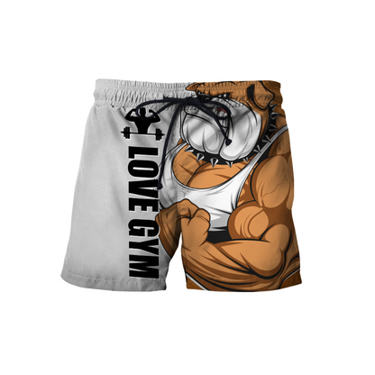 Premium Gym Dog 3d All Over Printed