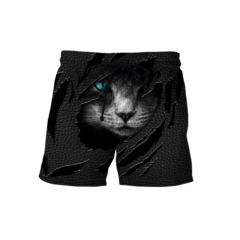 Hiden Cat Black cat 3D printed shirts for men and women