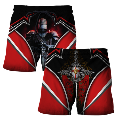 Premium Knigh Templar All Over Printed Shirts For Men And Women MEI