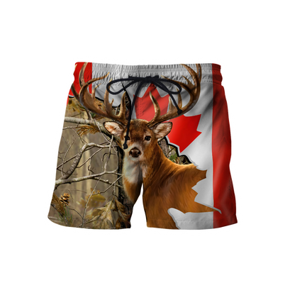 Deer Hunting Canada 3D All Over Printed Shirts For Men HHT31082001-LAM