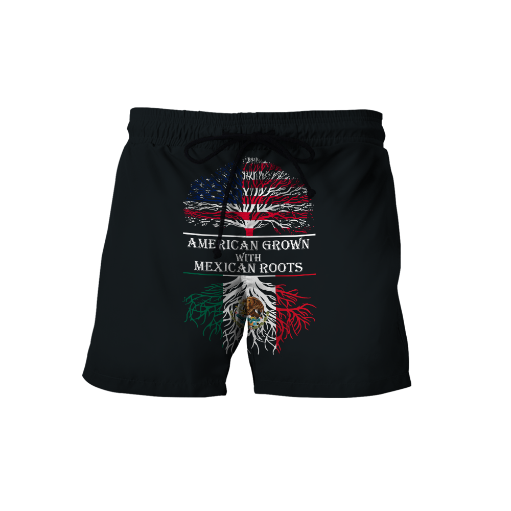 Personalized American Grown With Mexican Roots Hoodie