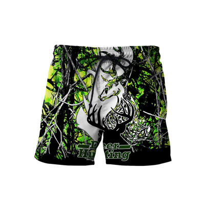 Light Green Deer Hunting 3D All Over Printed Shirts For Men HHT10092029-LAM