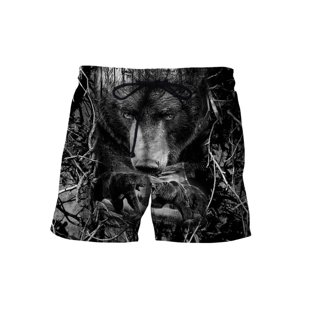 Premium Bear Hunter Camo Unisex Shirts