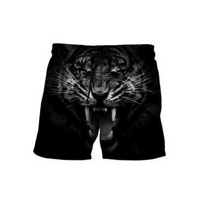 Tiger Back And White 3D All Over Printed Shirts For Men and Women DQB08202004