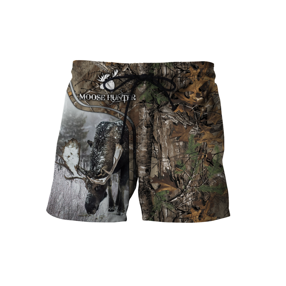 Pheasant Hunting Camo 3D Over Printed Unisex Deluxe Hoodie ML