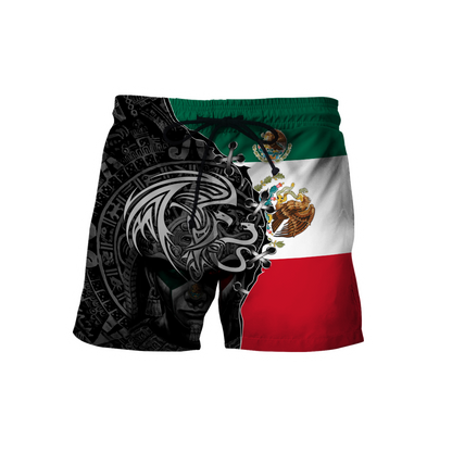 Mexico Aztec 3D All Over Printed Shirts For Men and Women