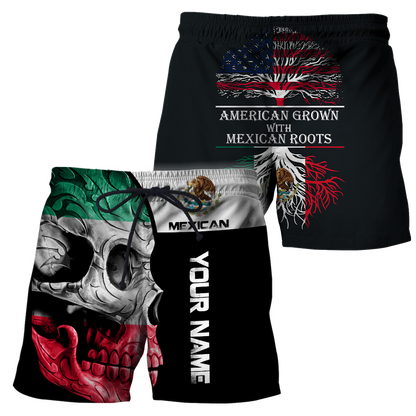 Mexican Skull 3D All Over Printed Unisex Hoodie