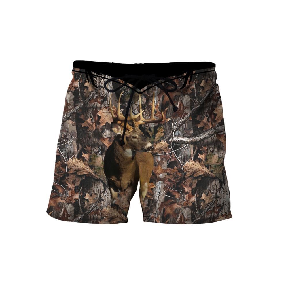 Personalized Name Hunting Camo Deer Hunter 3D Unisex Shirts