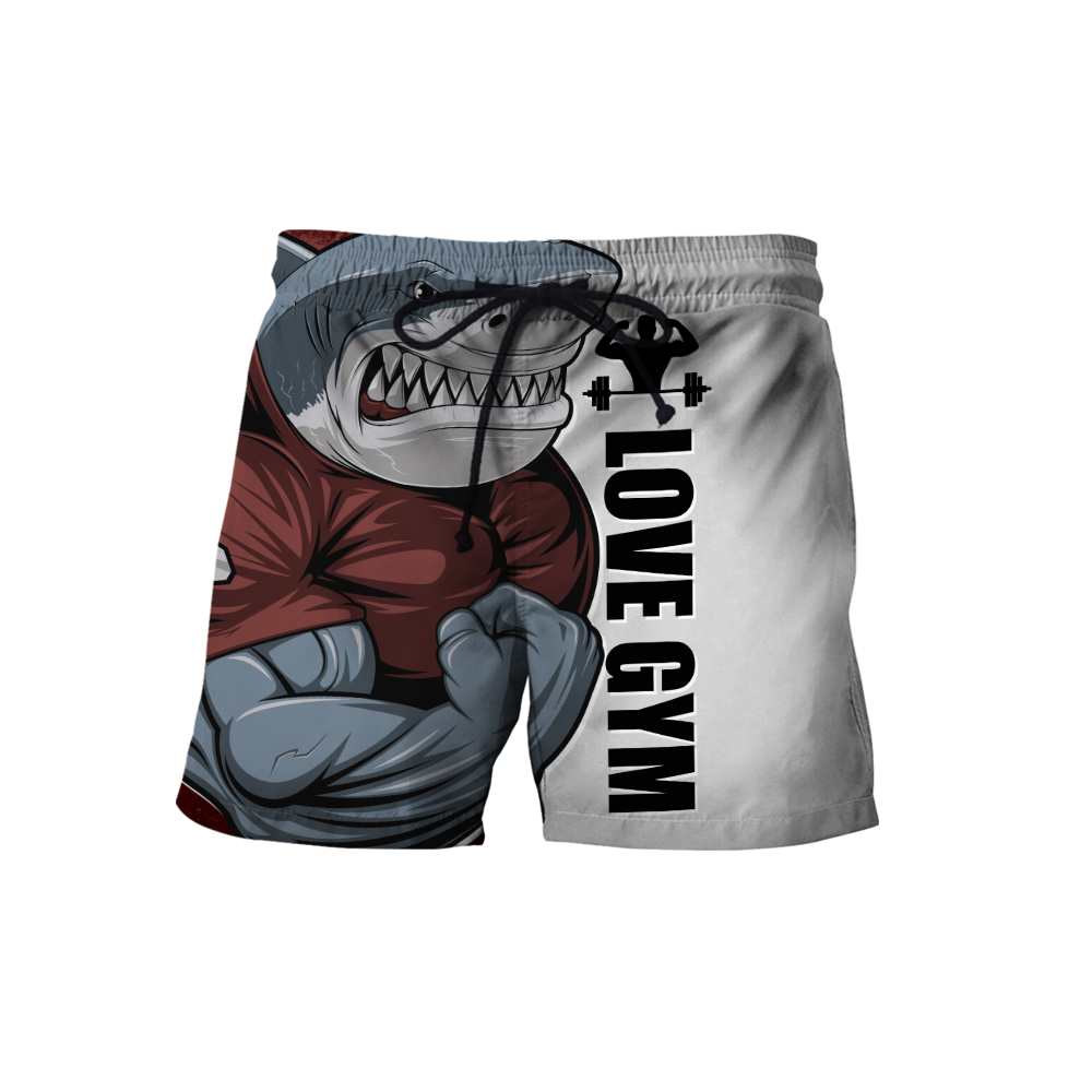 Premium Gym Shark 3d All Over Printed