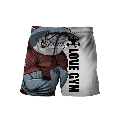 Premium Gym Shark 3d All Over Printed