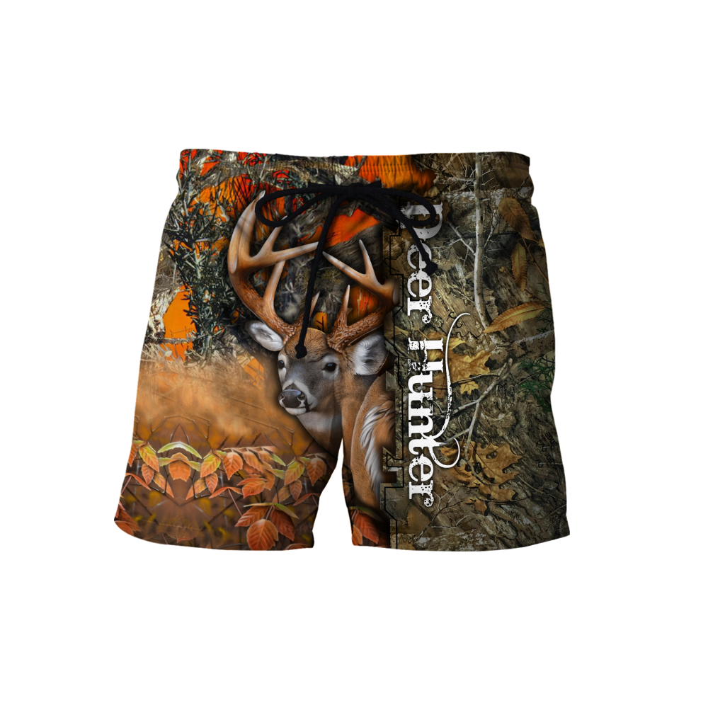 Deer Hunter Orange Camo Unisex Shirts