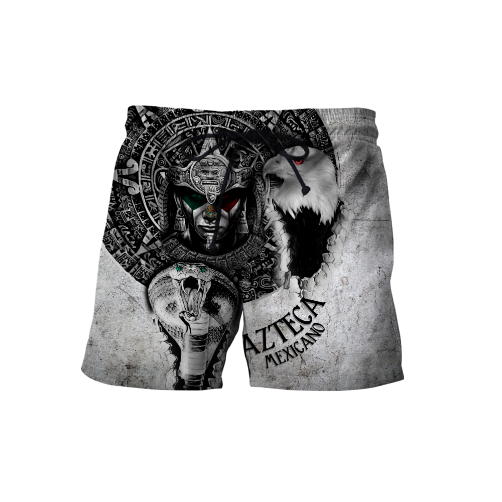 Mexican Aztec Warrior 3D All Over Printed Hoodie Shirt  by SUN QB06302006