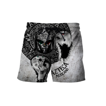 Mexican Aztec Warrior 3D All Over Printed Hoodie Shirt  by SUN QB06302006
