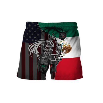 Mexico Aztec & Coat Of Arms 3D All Over Printed Hoodie Shirt Limited by SUN QB06232007