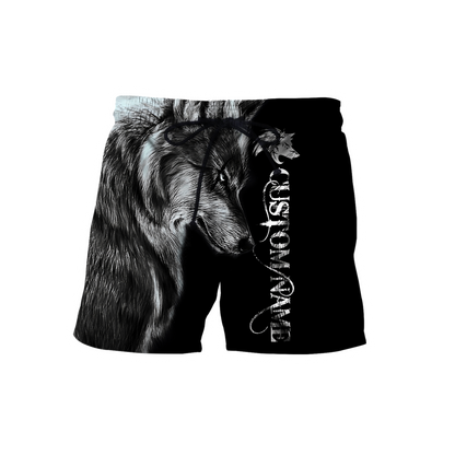 Personalized Wolf  All Over Printed Shirts For Men and Women MH010920S3