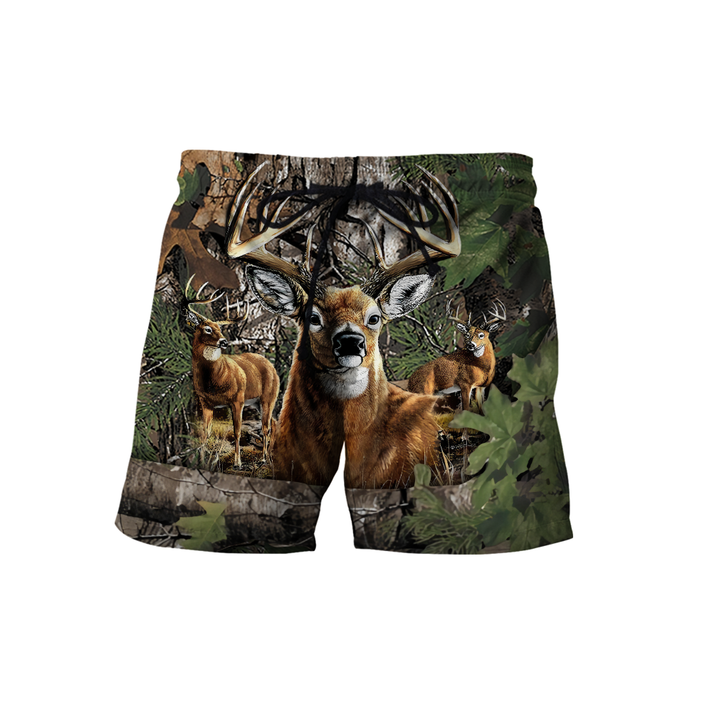 Personalized Name Deer Hunter 3D All Over Print Unisex Shirts