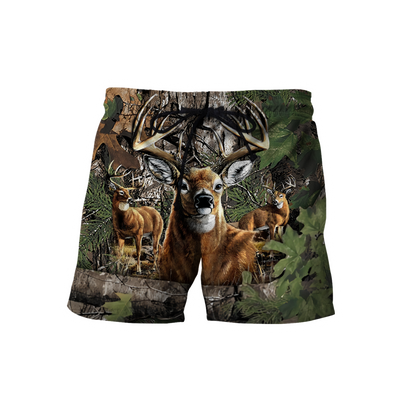 Personalized Name Deer Hunter 3D All Over Print Unisex Shirts