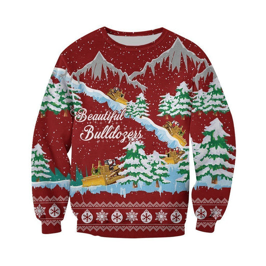 3D All Over Printed Bulldozers-Apparel-6teenth World-Sweatshirt-S-Vibe Cosy™