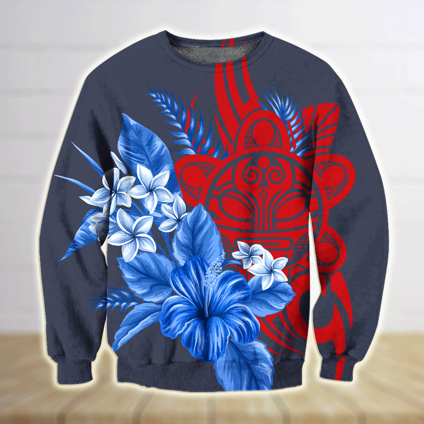 Puerto Rico Sol Taino With Maga Flower Shirt