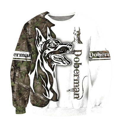 Doberman Dog 3D All Over Printed Unisex PL