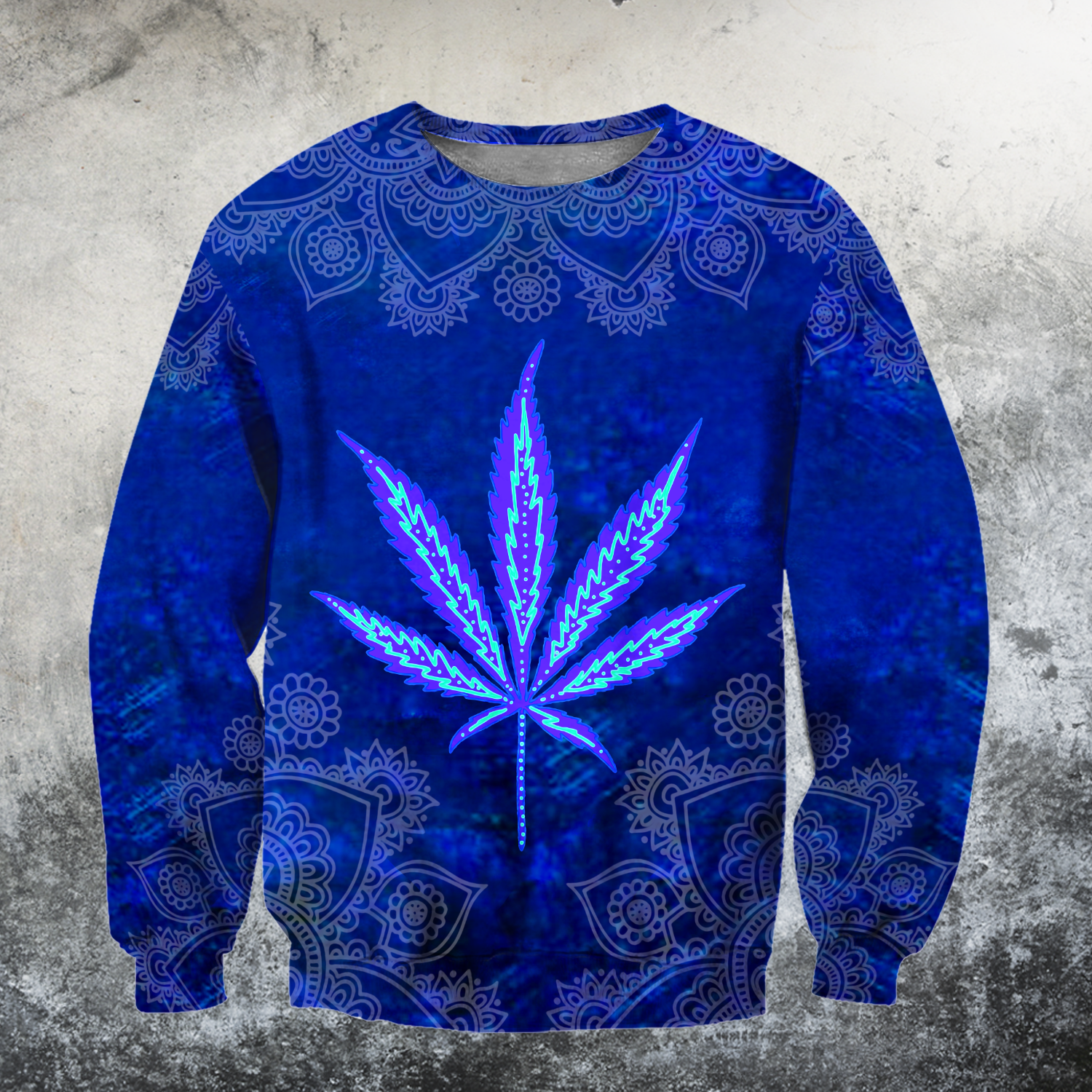 Hippie Royal Blue 3D All Over Printed Hoodie Shirt by SUN HAC280303 - Amaze Style™-Apparel