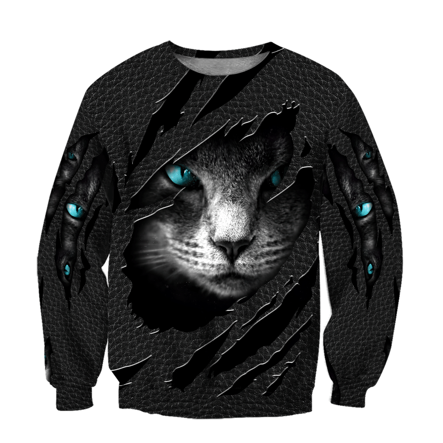 Hiden Cat Black cat 3D printed shirts for men and women