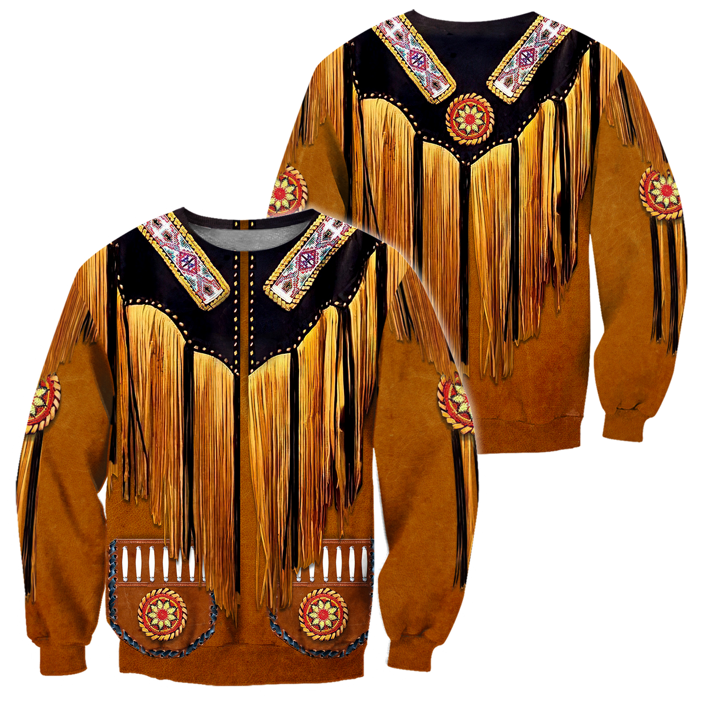 Cowboy Jacket No6 Cosplay 3D Over Printed Unisex Deluxe Hoodie ML