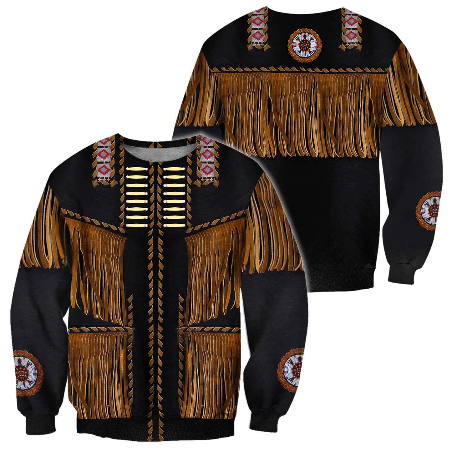 Cowboy Jacket No3 Cosplay 3D Over Printed Unisex Deluxe Hoodie