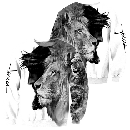 Lion God Gothic Vibe - Christian - 3D All Over Printed Style for Men and Women