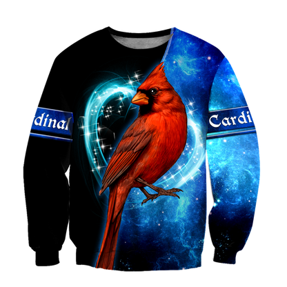 Cardinal Birds Blue Color shirts dress shorts for men and women