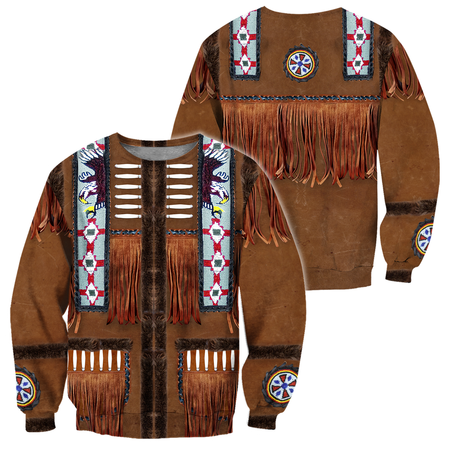 Cowboy Jacket No5 Cosplay 3D Over Printed Unisex Deluxe Hoodie ML