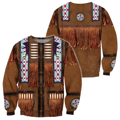 Cowboy Jacket No5 Cosplay 3D Over Printed Unisex Deluxe Hoodie ML