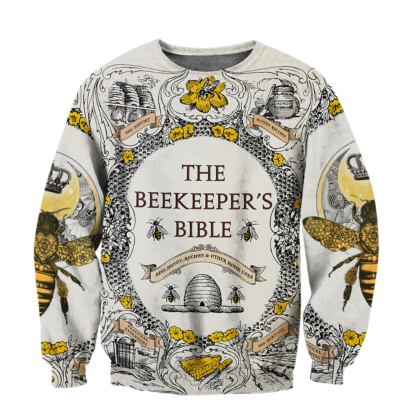 Premium Unisex 3D Printed The Bee Keeper's Bible Shirts MEI