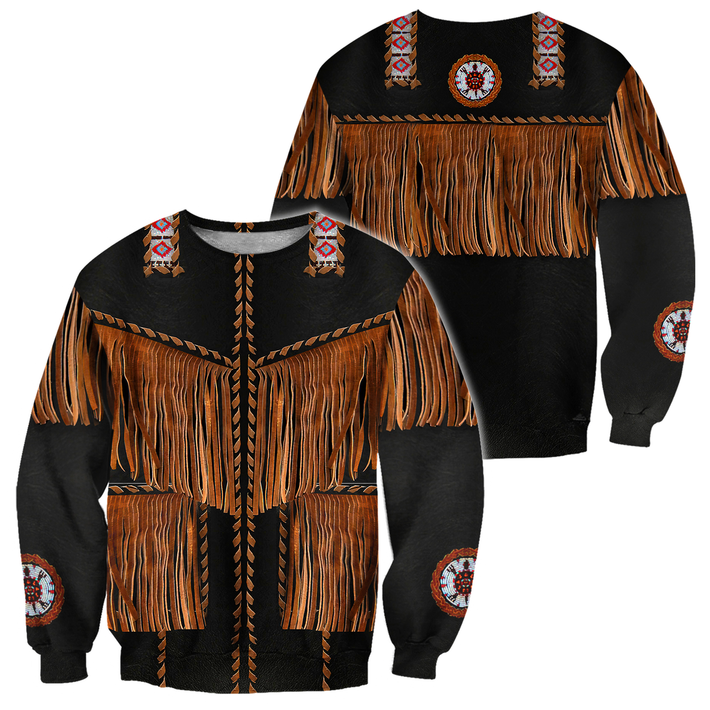 Cowboy Jacket No2 Cosplay 3D Over Printed Unisex Deluxe Hoodie ML