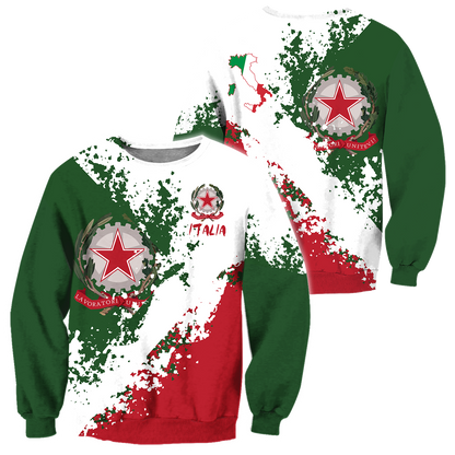 Italy Pride 3D All Over Printed Hoodie Shirt Limited by SUN HAC240605