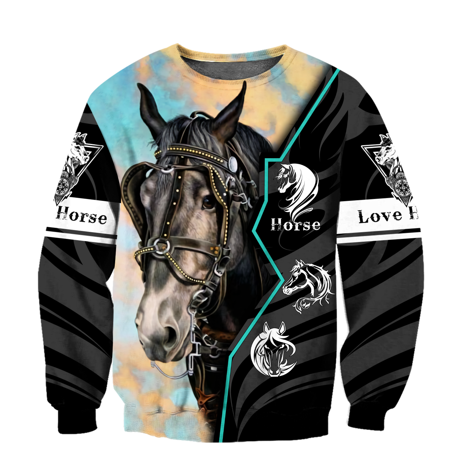 Beautiful Horse 3D All Over Printed shirt for Men and Women Pi040105 - Amaze Style™-Apparel