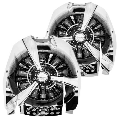 Aircraft Mechanic 3D All Over Printed Hoodie For Men and Women TN