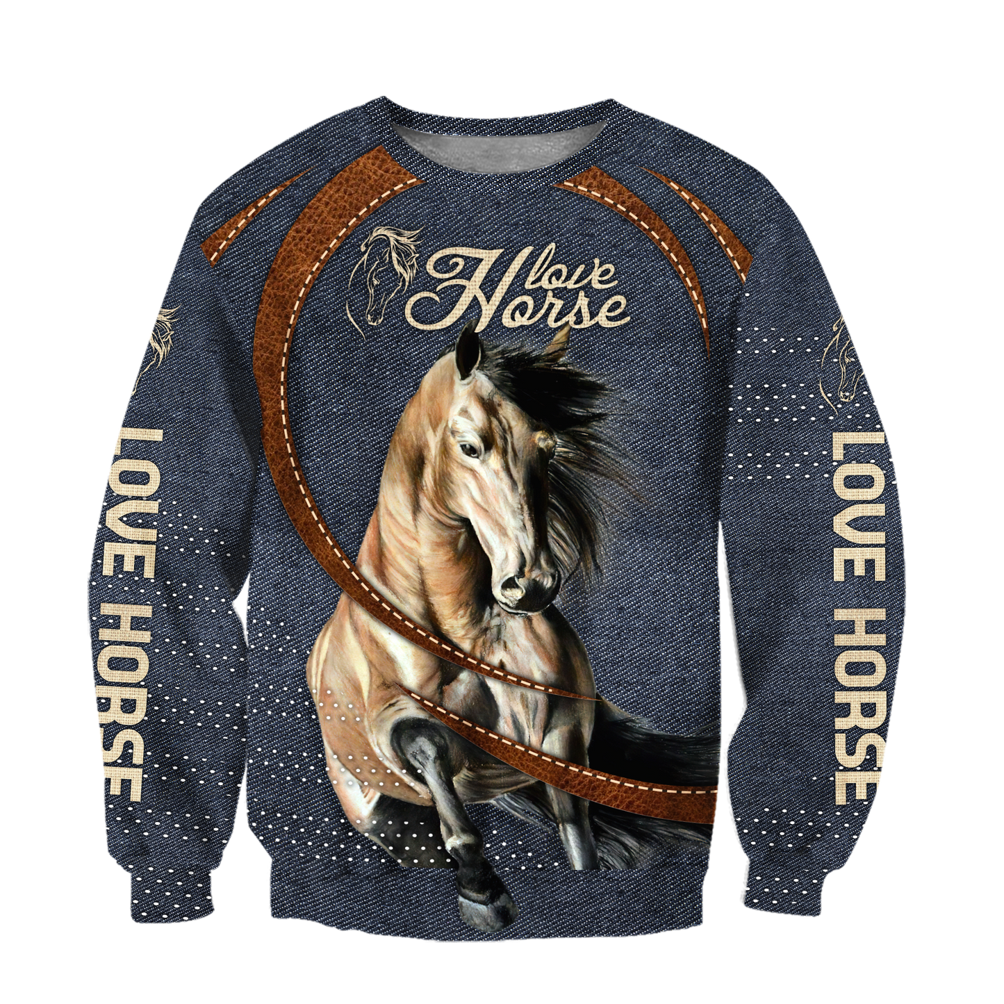 Love Horse 3D All Over Printed Unisex Shirts Pi112042