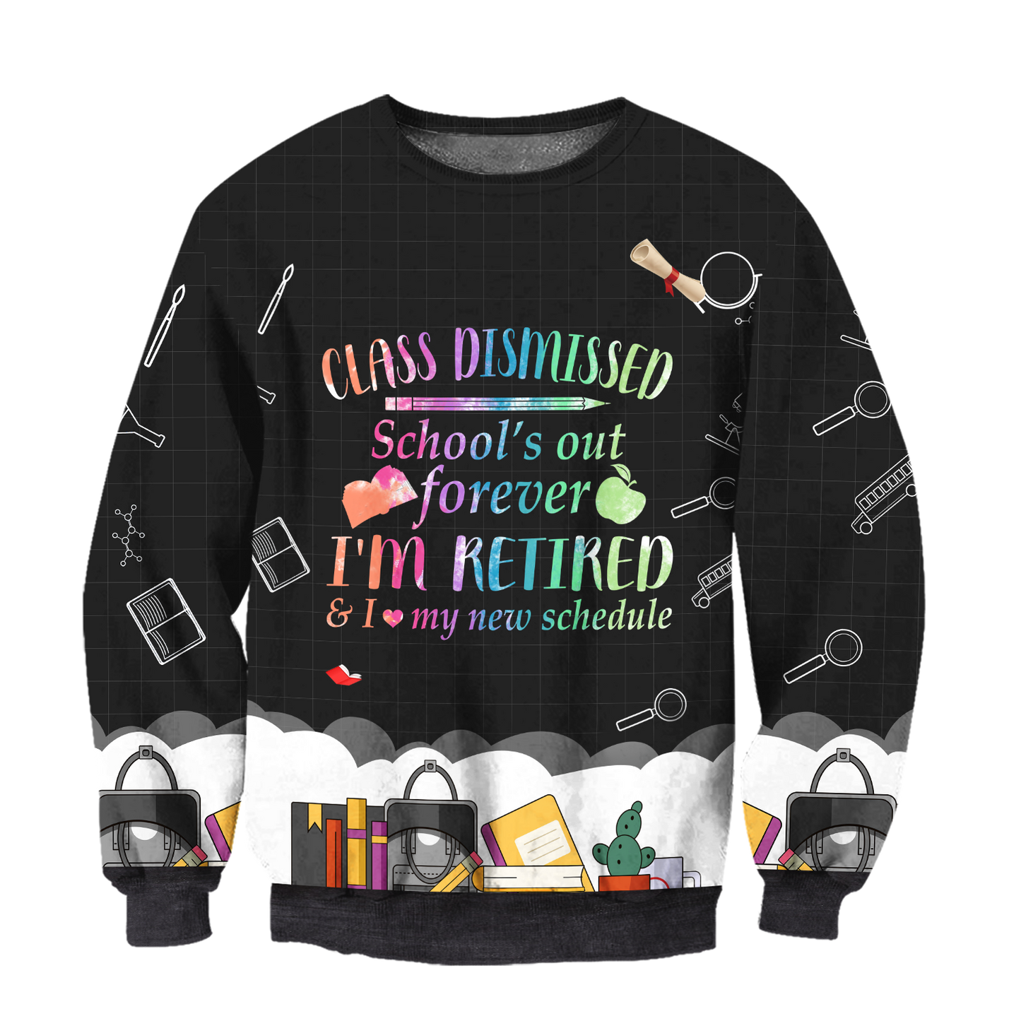 Retired Teacher Hoodie Pi26082003-MEI