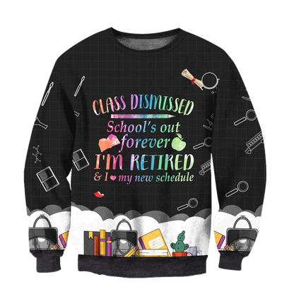 Retired Teacher Hoodie Pi26082003-MEI