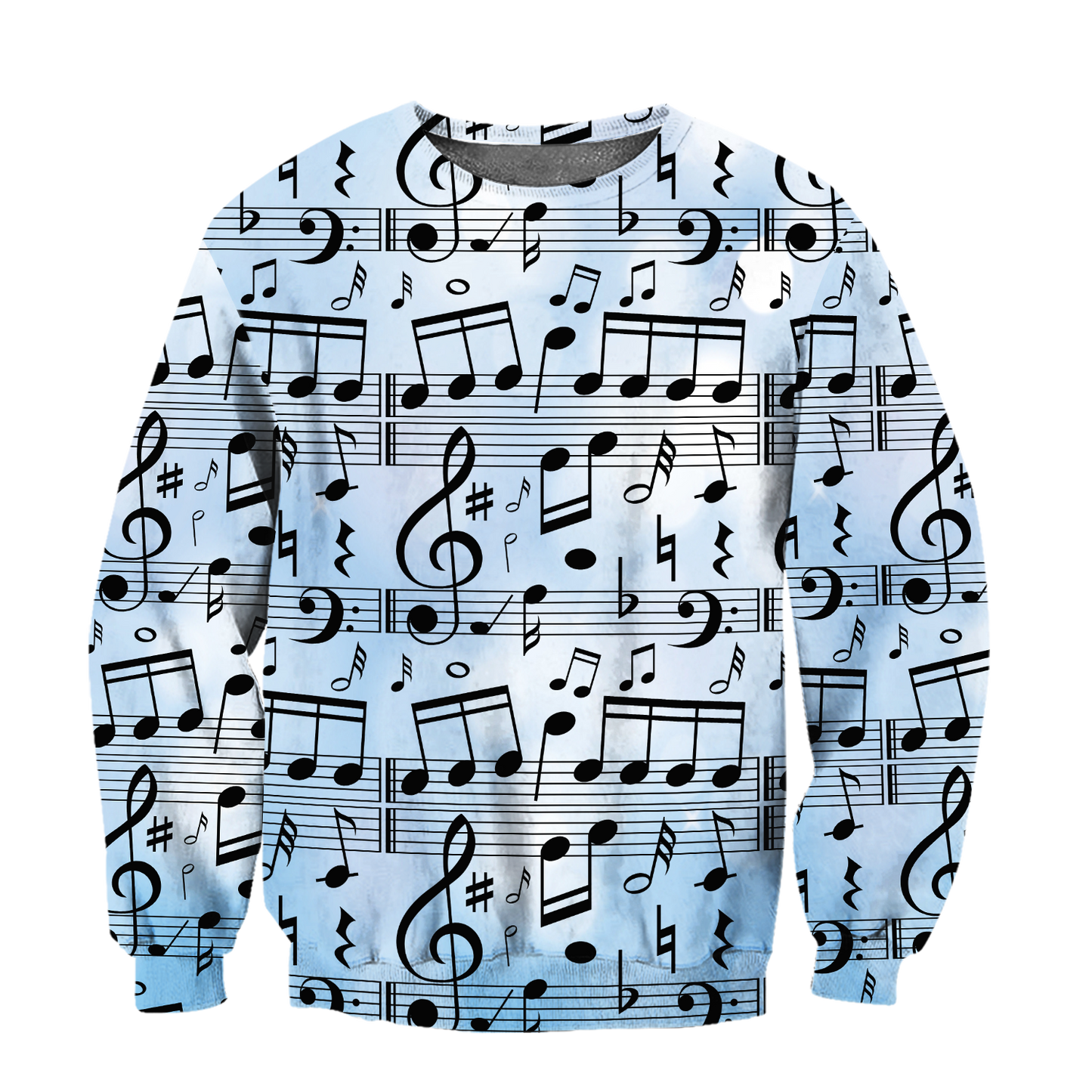 Music Scores 3D All Over Printes