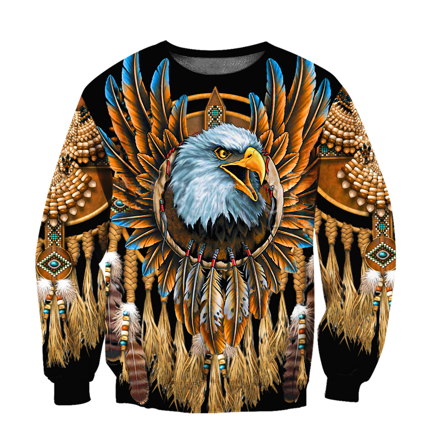 Eagle Dreamcatcher Native American Hoodie 3D All Over Printed Shirts VP11092001-LAM