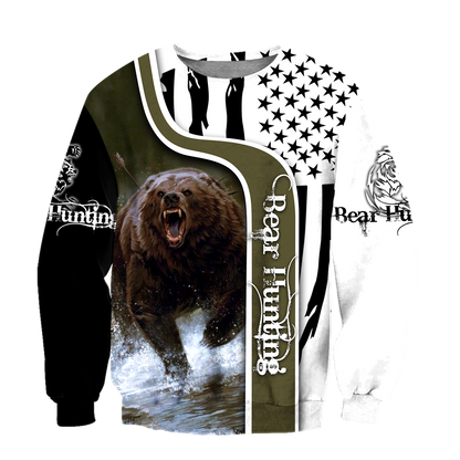 BEAR HUNTING CAMO 3D ALL OVER PRINTED SHIRTS FOR MEN AND WOMEN Pi041202 PL - Amaze Style™-Apparel