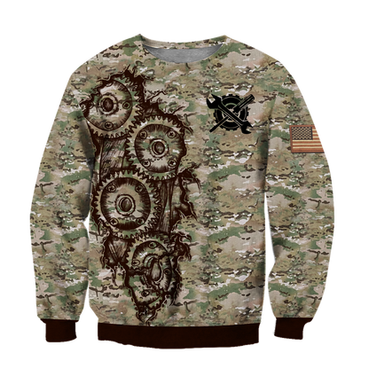 Mechanic Camo 3D All Over Printed Hoodie For Men and Women TN